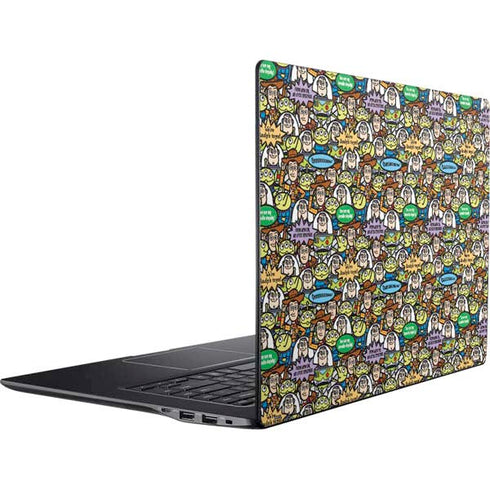 Disney Toy Story Characters Collage Pattern Ativ Book 9 (15.6in 2014) Skin